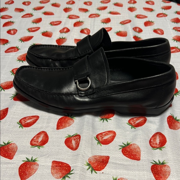 Salvatore ferragamo Men's Black Leather Loafers - Picture 5 of 10
